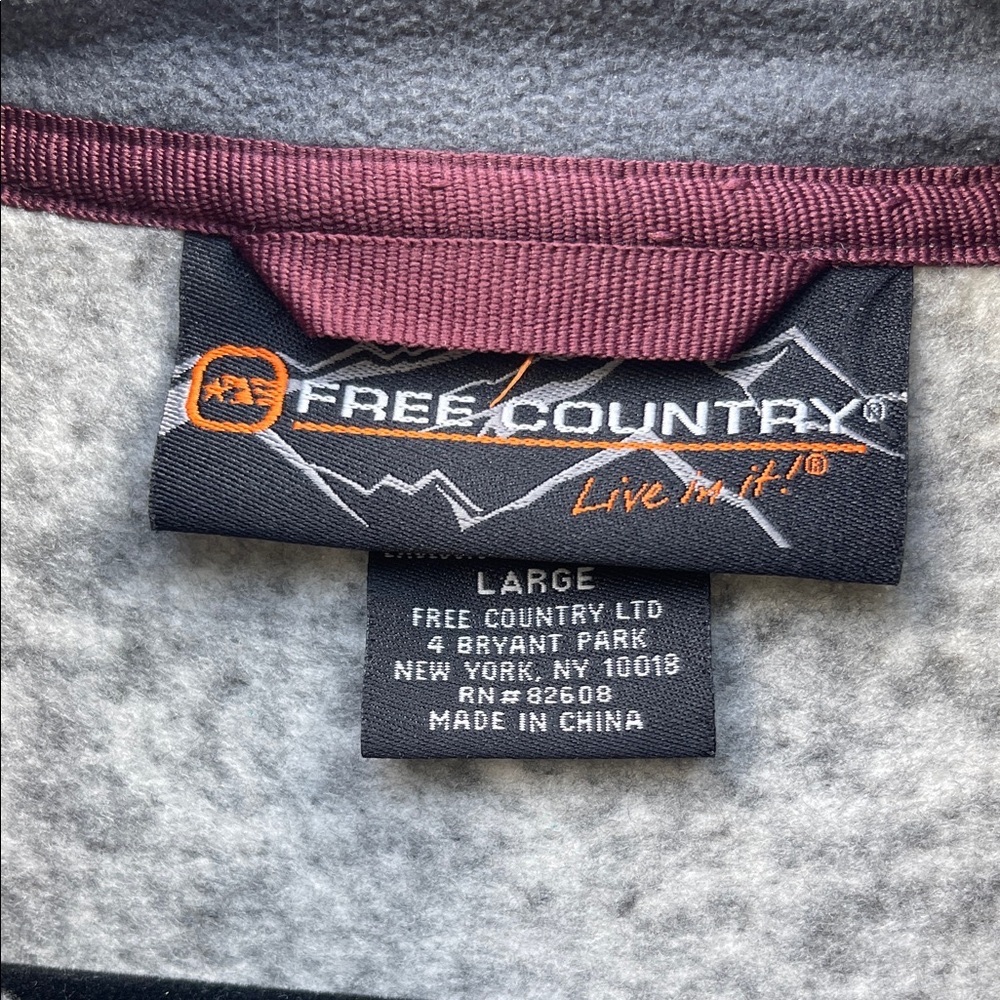 Free Country Zipped Jacket- L - Picture 12 of 14